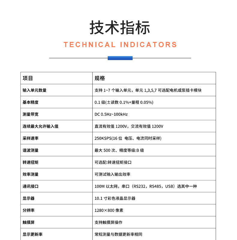 威格新品-多通道，多功能、高精度功率分析儀VG3000系列 廠家直銷 質(zhì)量保障插圖25