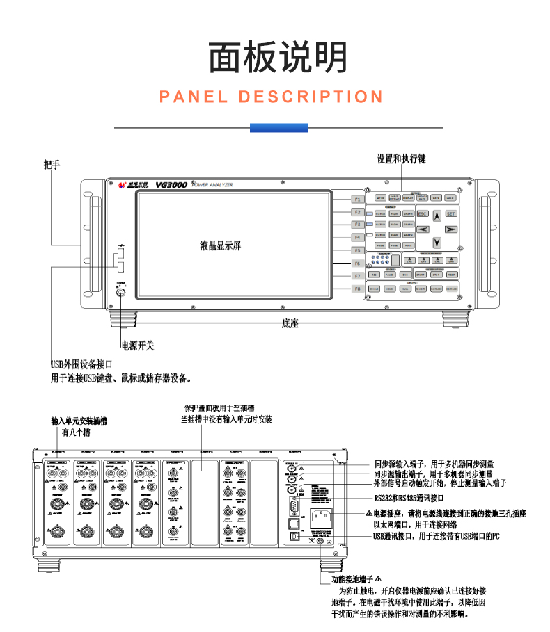 威格新品-多通道，多功能、高精度功率分析儀VG3000系列 廠家直銷 質(zhì)量保障插圖30